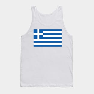 Greek Flag Tank Top